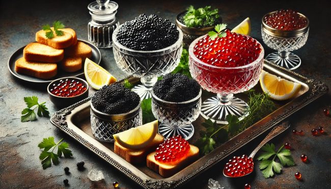 Types of Black and Red Caviar A Gourmet Guide